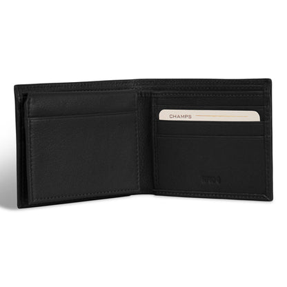 Champs Onyx - Leather Top Wing Wallet