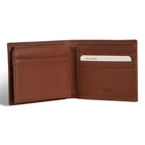 Champs Onyx - Leather Top Wing Wallet