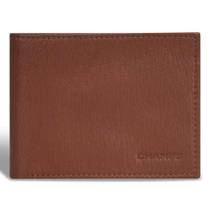 Champs Onyx - Leather Top Wing Wallet