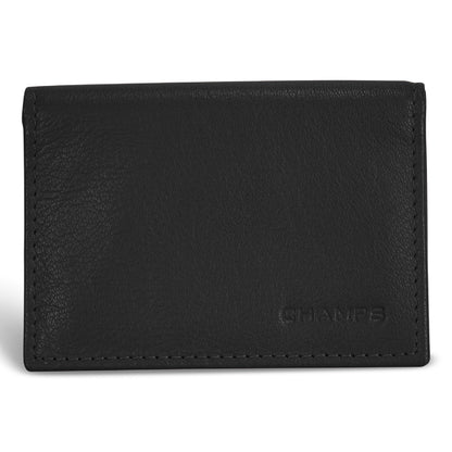 Champs Onyx - Leather Card Case