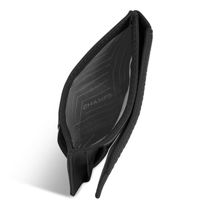 Champs Onyx - Leather Mag Hybrid Card Holder