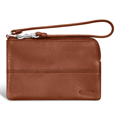 Champs Onyx - Leather Wristlet