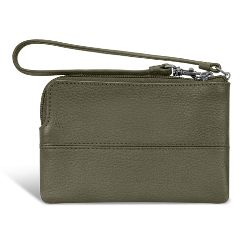 Champs Onyx - Leather Wristlet