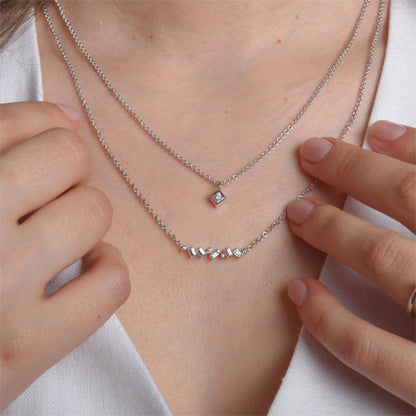 Lands Collection Ice Origin Diamond Pendant