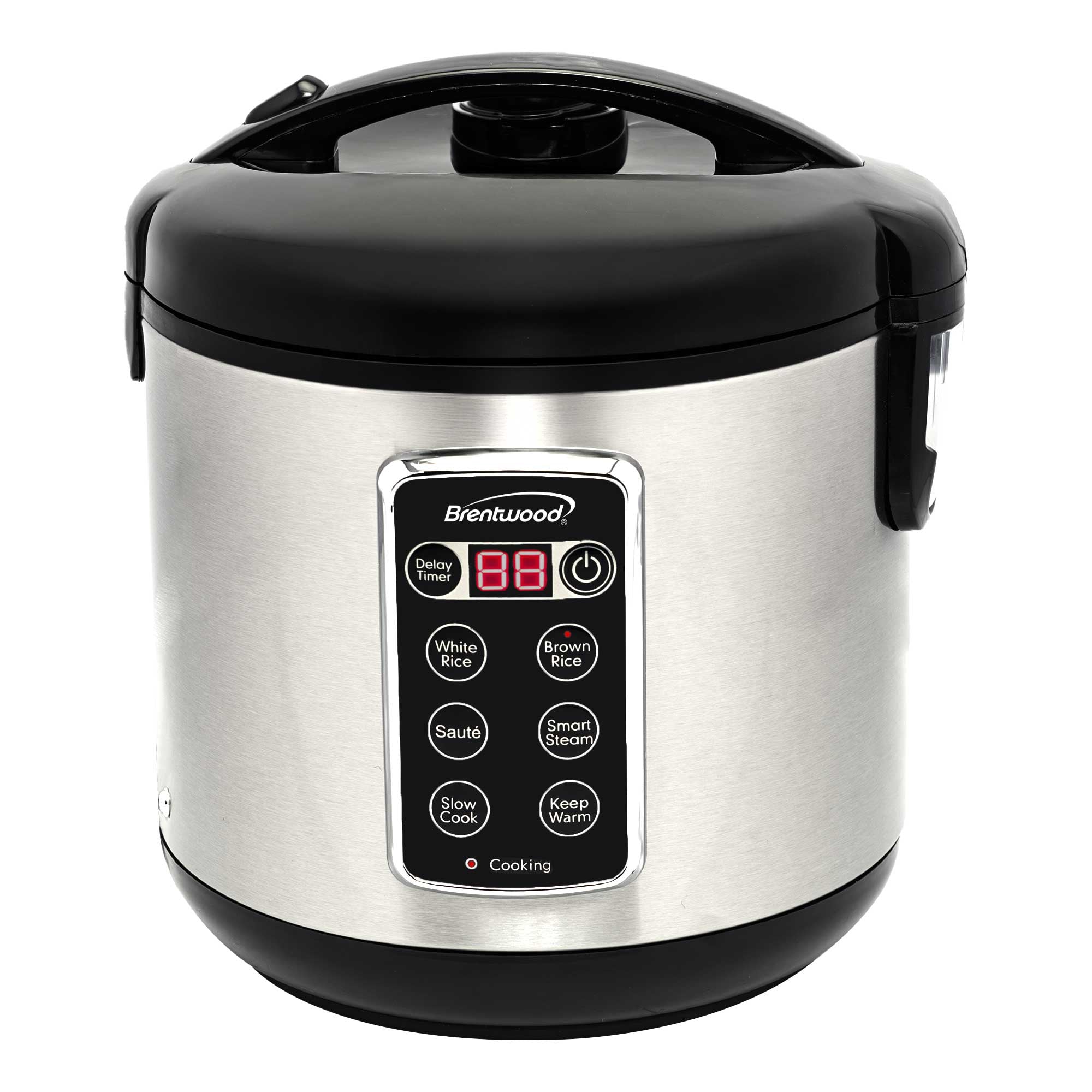 Brentwood 10-Cups Cooked/5-Cups Uncooked 7-Function Smart Multi-Cooker ...