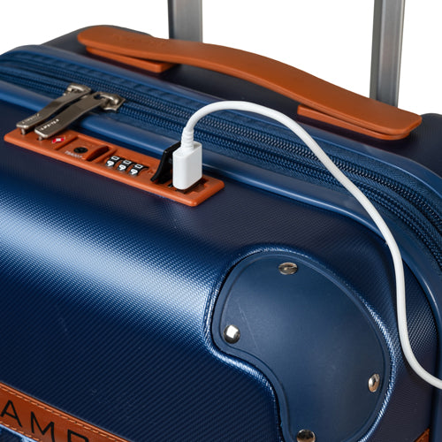Collection Champs Vintage - Ensemble de 2 valises rigides