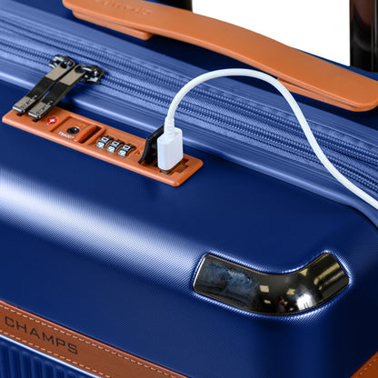 Champs Vintage Air Collection - 3-piece Hardside Luggage set