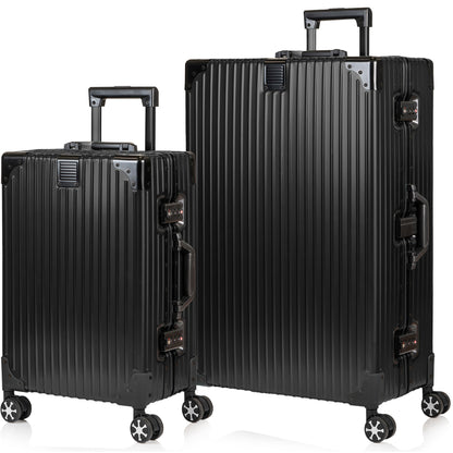 Champs Elite - Aluminum 2-Piece Luggage Set