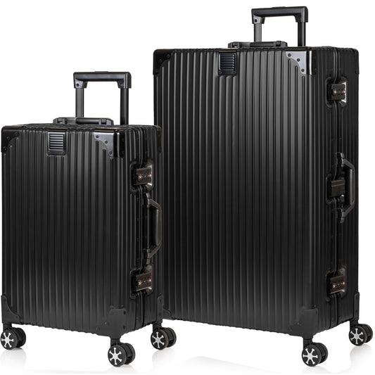 Champs Elite - Aluminum 2-Piece Luggage Set