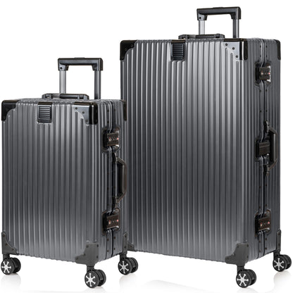 Champs Elite - Aluminum 2-Piece Luggage Set