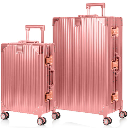 Champs Elite - Aluminum 2-Piece Luggage Set