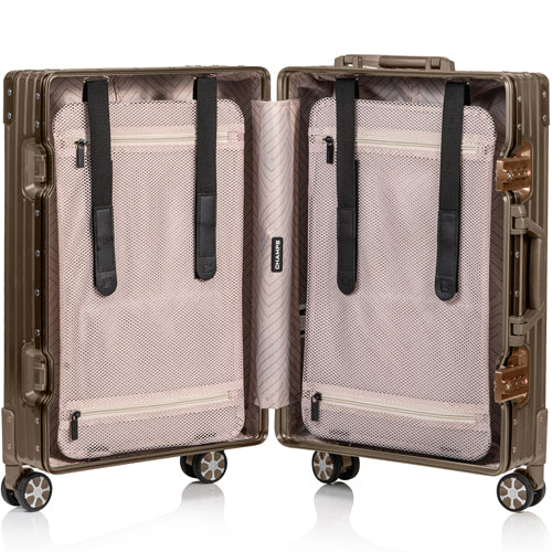 Champs Elite - Aluminum 2-Piece Luggage Set