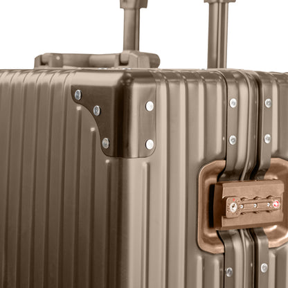 Champs Elite - Aluminum 2-Piece Luggage Set