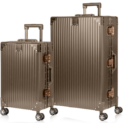 Champs Elite - Aluminum 2-Piece Luggage Set