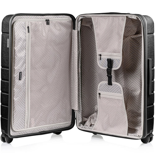 Champs Linen II - 3-Piece Luggage Set