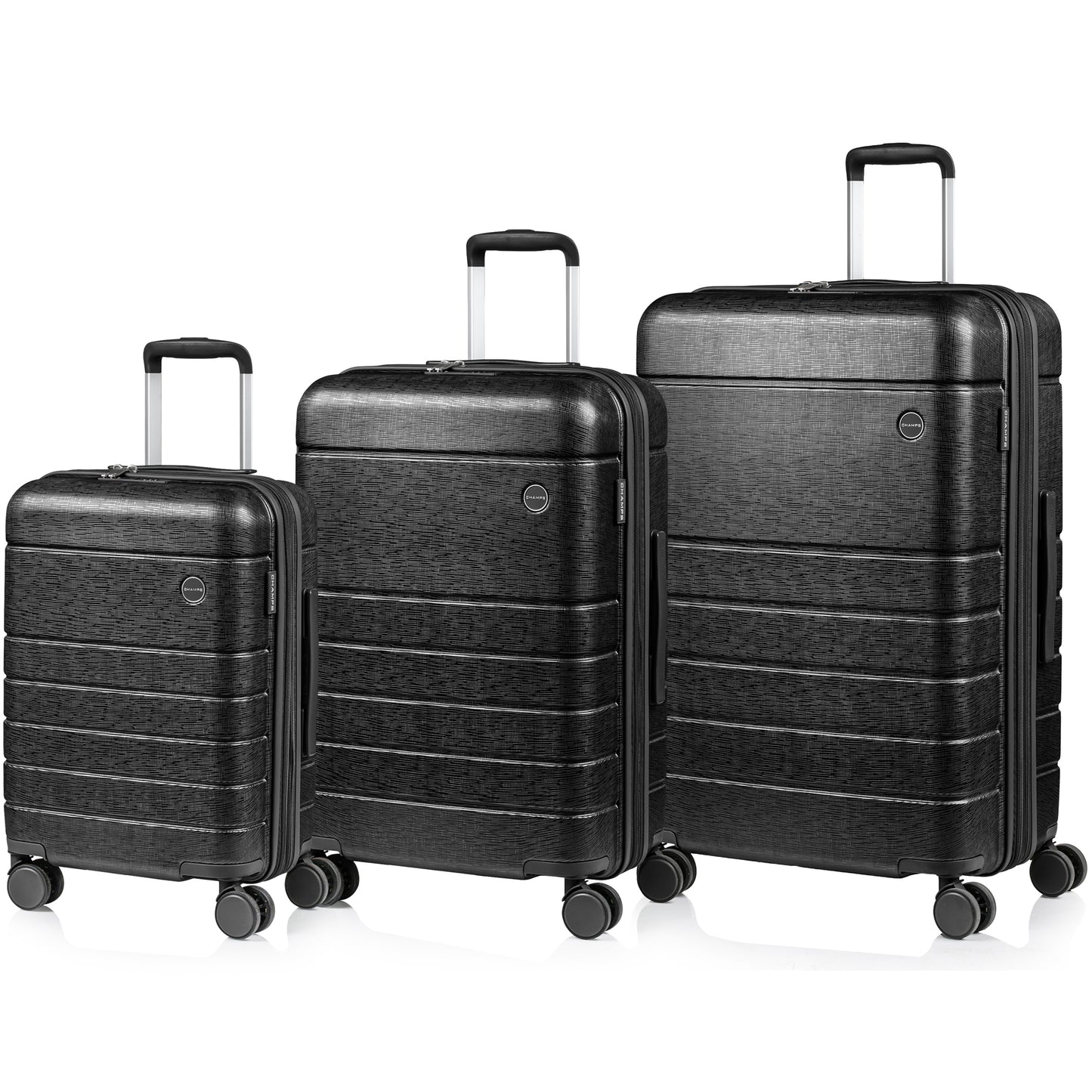 Champs Linen II - 3-Piece Luggage Set