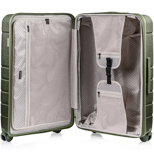 Champs Linen II - 3-Piece Luggage Set