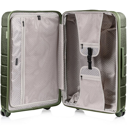 Champs Linen II - 3-Piece Luggage Set