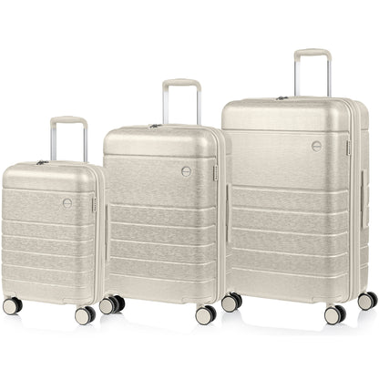 Champs Linen II - 3-Piece Luggage Set