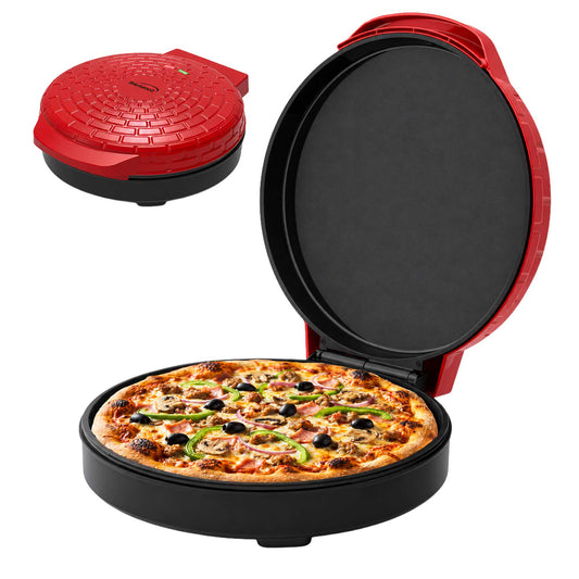 Brentwood 12-Inch Ceramic Non-Stick Pizza Maker and Griddle