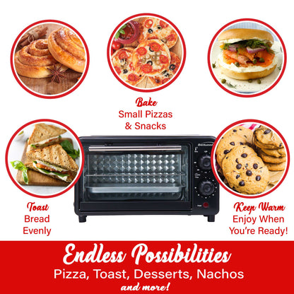 Brentwood 2 Slice Countertop Toaster Oven
