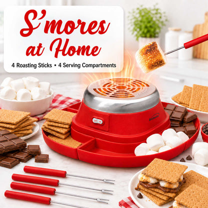 Brentwood Indoor Electric Stainless Steel S’mores Maker
