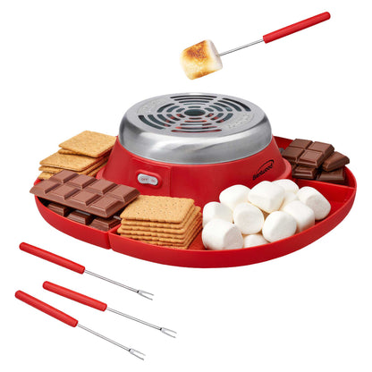 Brentwood Indoor Electric Stainless Steel S’mores Maker