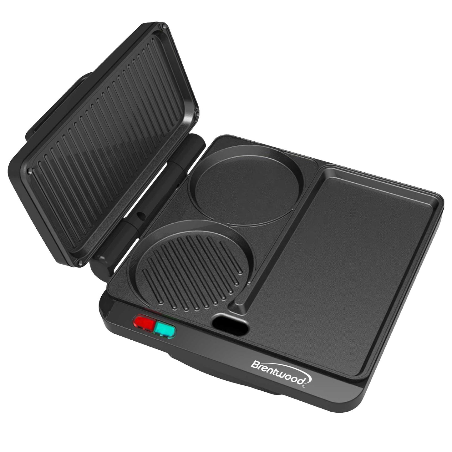 Brentwood 1000w Multipurpose Sandwich Maker and Hamburger Grill with Burger Press