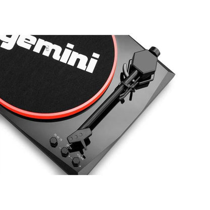 Gemini TT‑900BR Bluetooth Vinyl Turntable with Dual Stereo Speakers