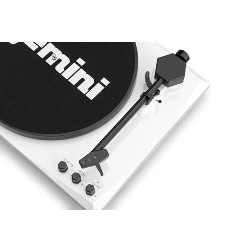 Gemini TT‑900BW Bluetooth Vinyl Record Player Turntable with Built‑In Stereo Speakers