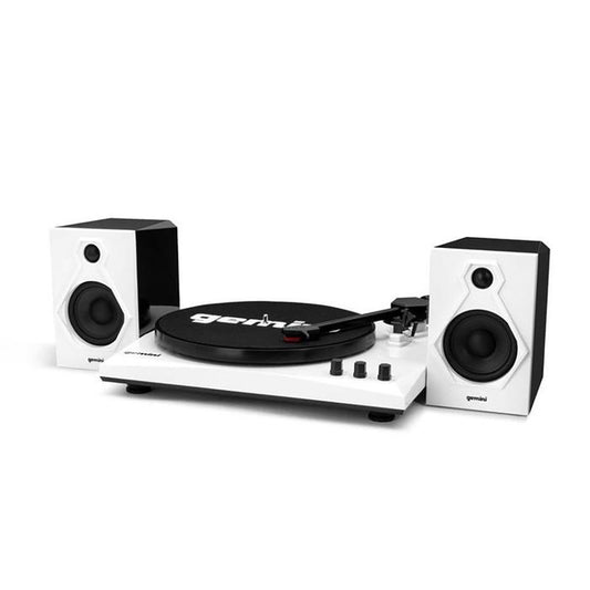Gemini TT‑900BW Bluetooth Vinyl Record Player Turntable with Built‑In Stereo Speakers
