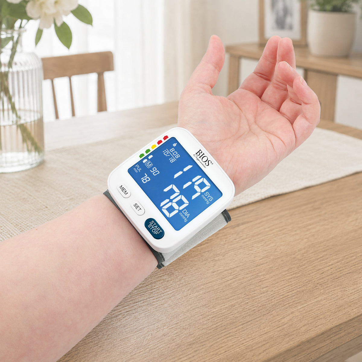 BIOS Blood Pressure Monitor Wrist