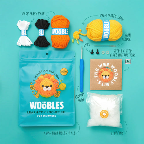 Woobles Sebastian The Lion