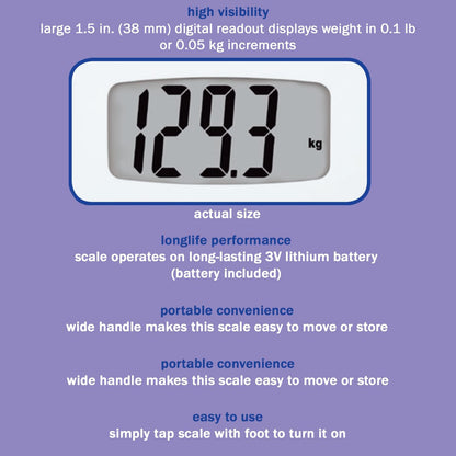Conair Weight Watchers Digital Portable Scale