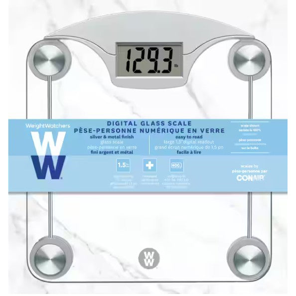 Conair Weight Watchers Digital Glass Scale