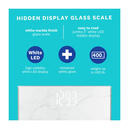 Conair Weight Watchers Hidden Display Scale