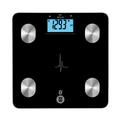 Conair Weight Watchers Digital Glass Scale with Body Analysis and Heart Rate