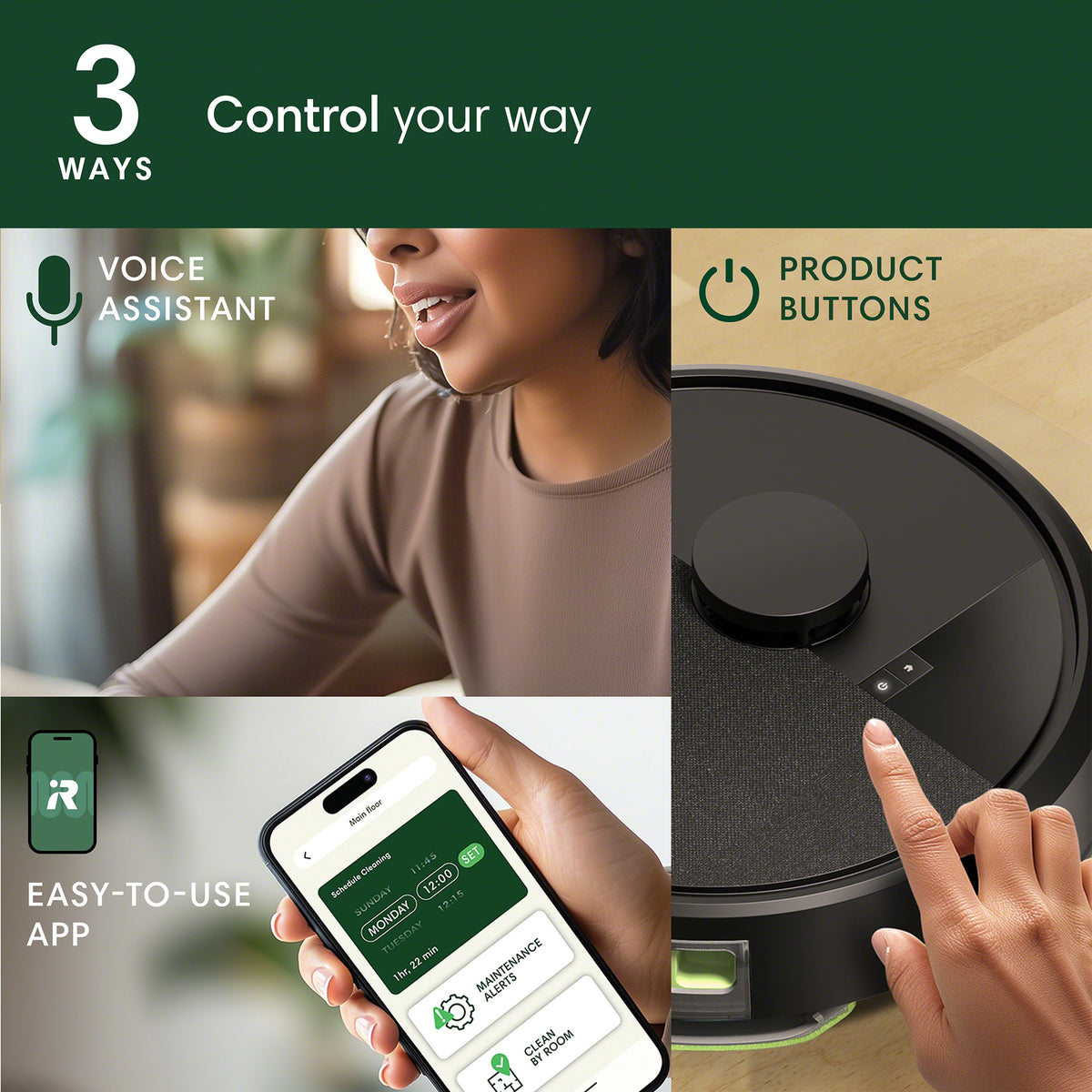 iRobot Roomba® 105 Combo Robot Vacuum and Mop