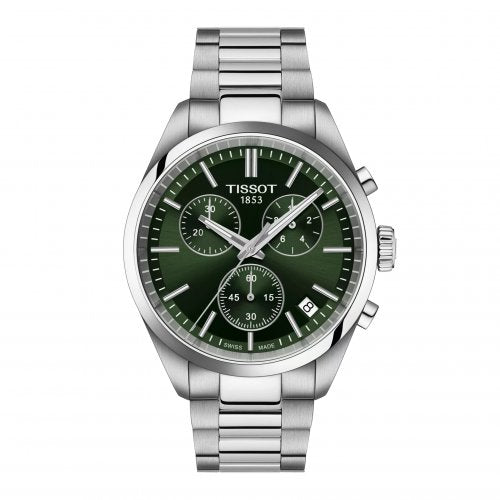 Stainless Steel/Green